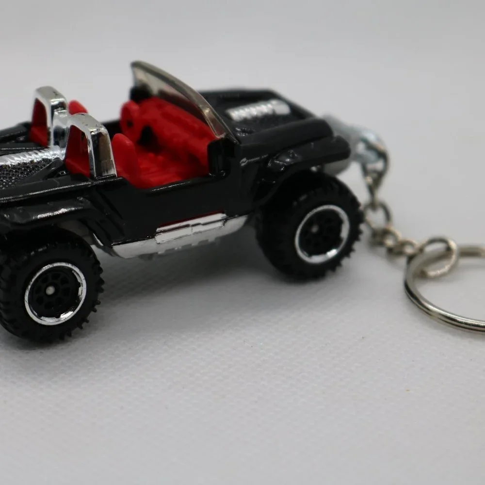 Matchbox Jeep Hurricane custom keychain